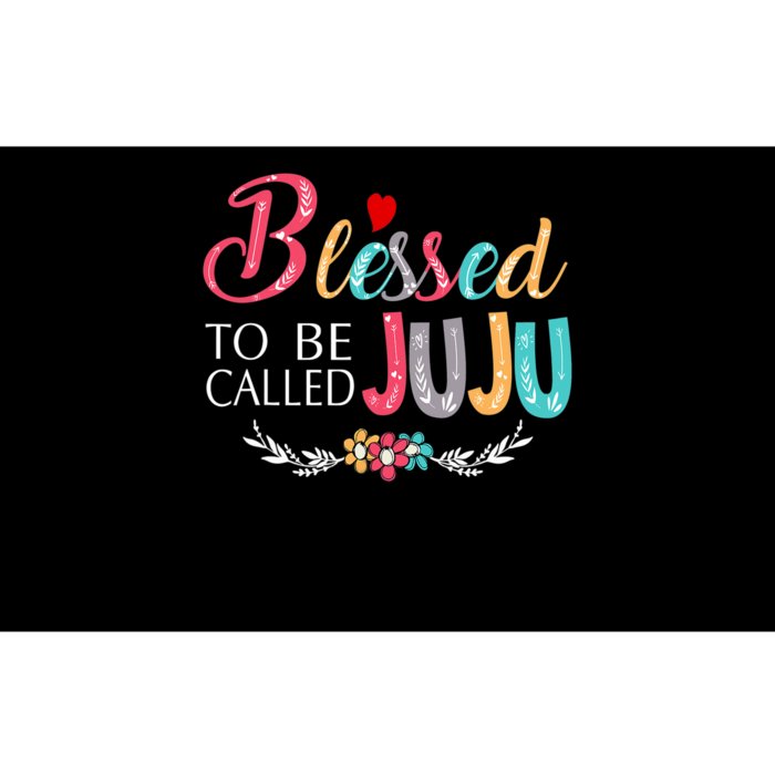 Mothers Day Gift Blessed To Be Called Juju Bumper Sticker