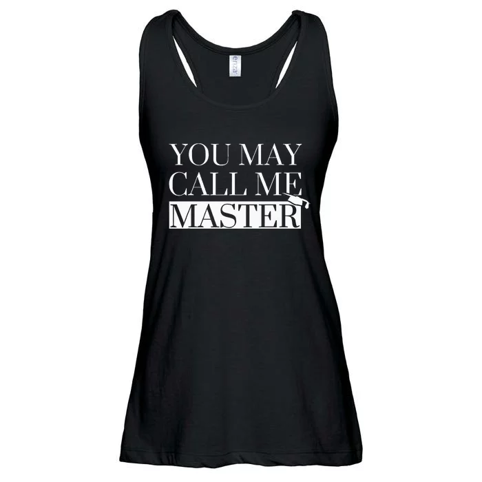 Master Degree Graduation Gifts Funny Call Me Master MS MA Ladies Essential Flowy Tank