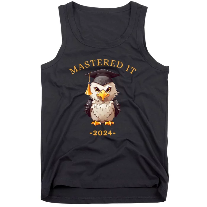 Masters Degree Graduation 2024 Mastered It Tank Top