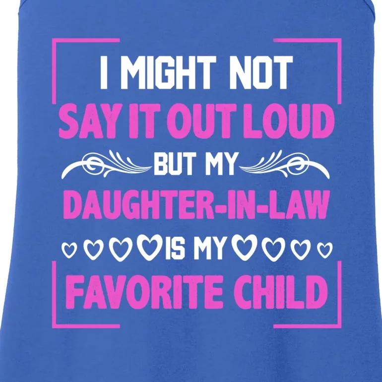 My Daughtermeaningful Giftinmeaningful Giftlaw Is My Favorite Family Mother's Da Ladies Essential Tank