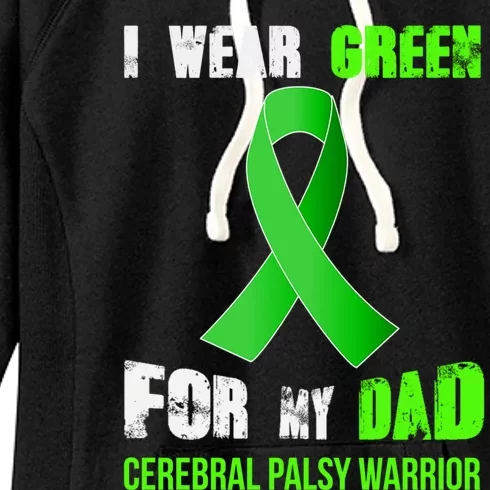 My Dad Great Gift My Cerebral Palsy Warrior Gift Women's Fleece Hoodie