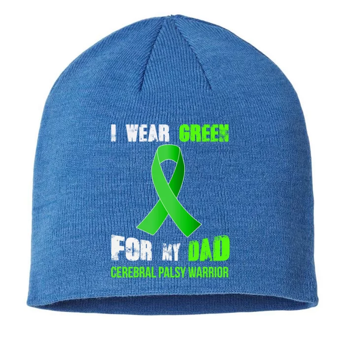 My Dad Great Gift My Cerebral Palsy Warrior Gift 8 1/2in Sustainable Knit Beanie