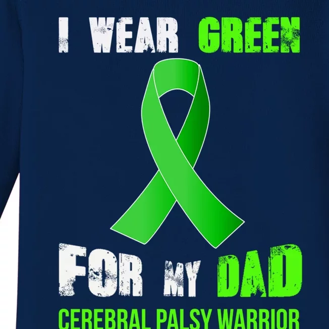 My Dad Great Gift My Cerebral Palsy Warrior Gift Baby Long Sleeve Bodysuit