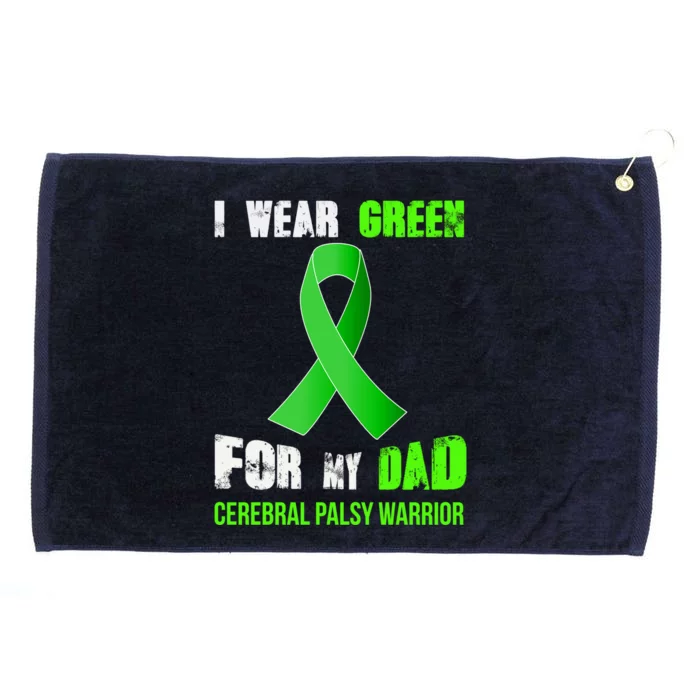 My Dad Great Gift My Cerebral Palsy Warrior Gift Grommeted Golf Towel