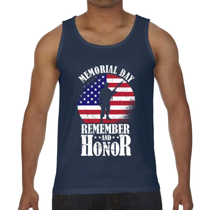 Memorial Day Gift Honor And Remember The Fallen Meaningful Gift Comfort Colors® Tank Top