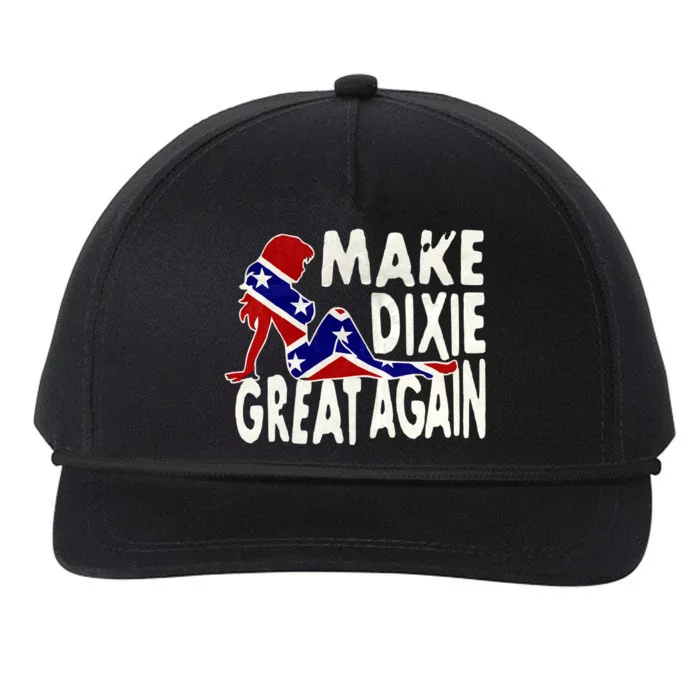 Make Dixie Great Again Civil War Flag Snapback Five-Panel Rope Hat