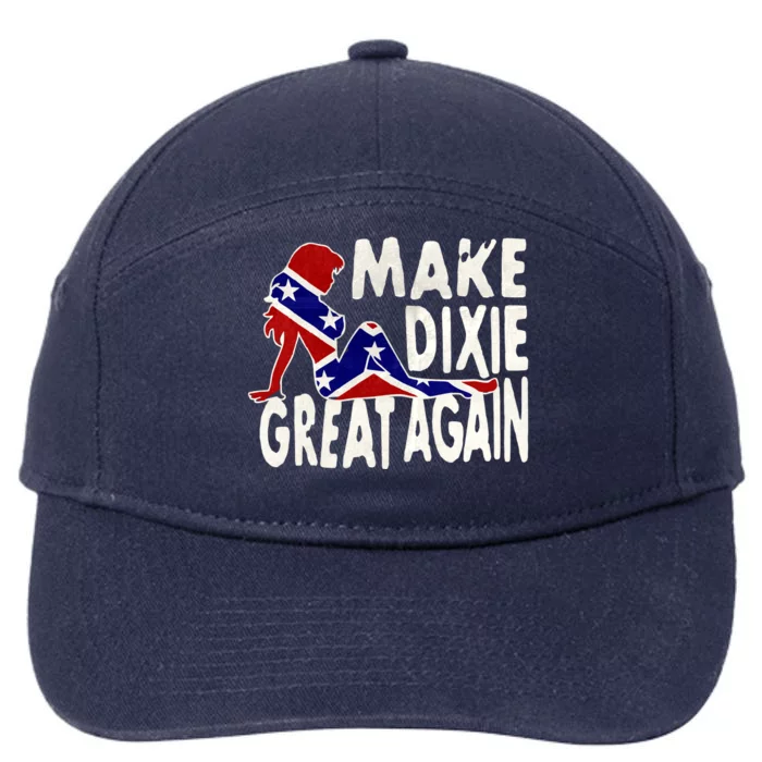 Make Dixie Great Again Civil War Flag 7-Panel Snapback Hat