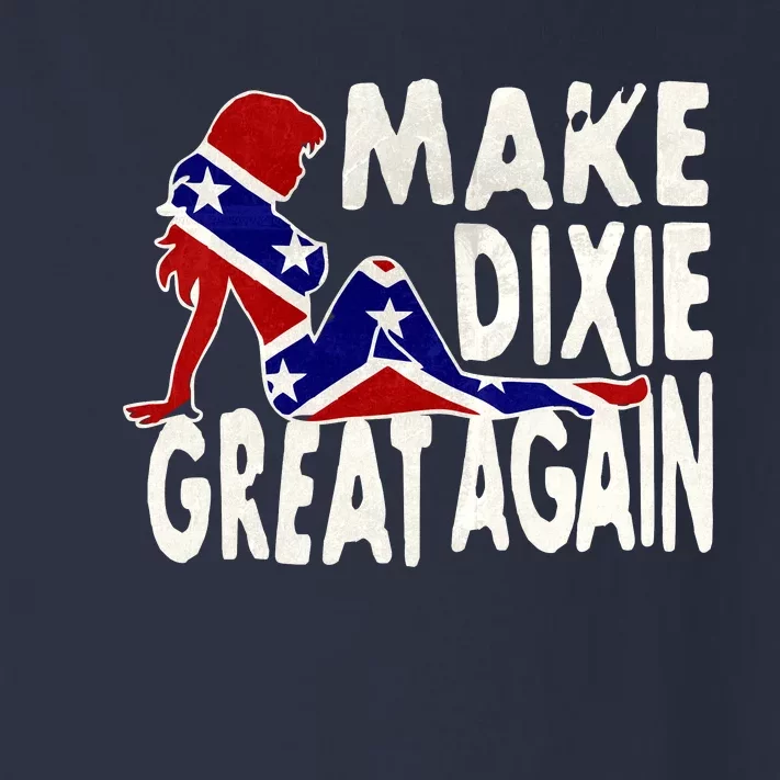 Make Dixie Great Again Civil War Flag Toddler Long Sleeve Shirt