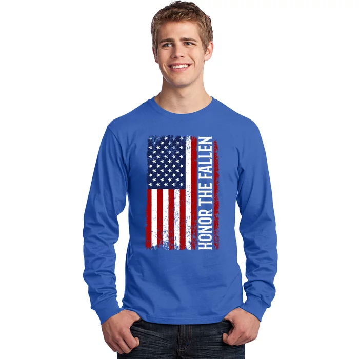 Memorial Day Great Gift Honor And Remember The Fallen Gift Long Sleeve Shirt