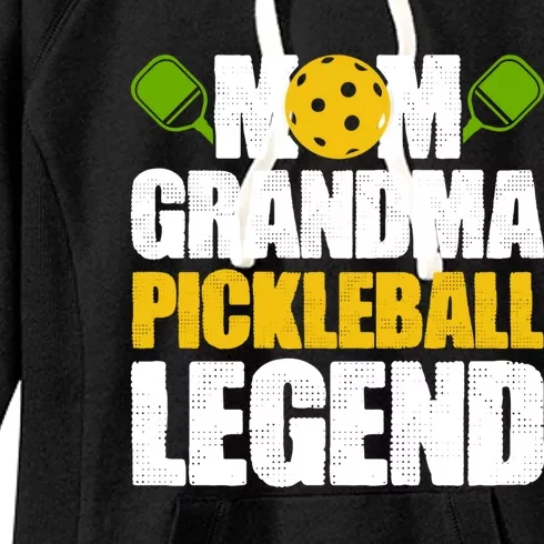 Mothers Day Grandma Pickleball Mom Grandma Pickleball Legend Cute Gift Women's Fleece Hoodie