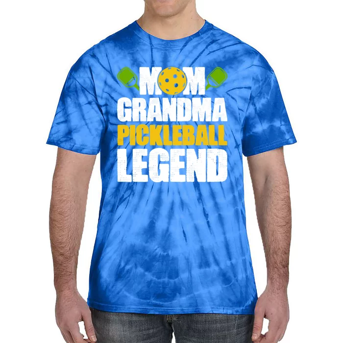 Mothers Day Grandma Pickleball Mom Grandma Pickleball Legend Cute Gift Tie-Dye T-Shirt