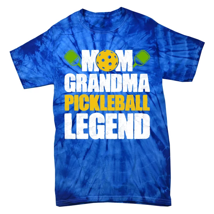 Mothers Day Grandma Pickleball Mom Grandma Pickleball Legend Cute Gift Tie-Dye T-Shirt