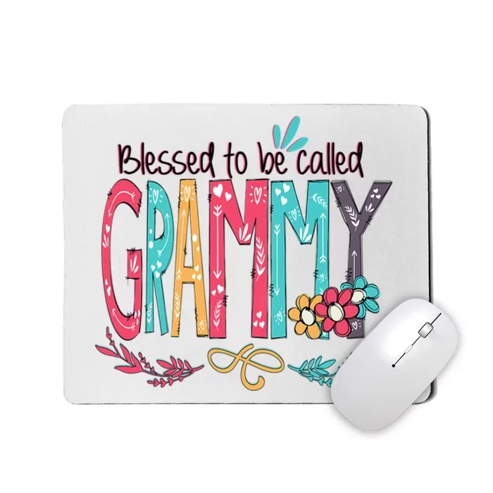 Mothers Day Gift Blessed To Be Called Grammy Mousepad