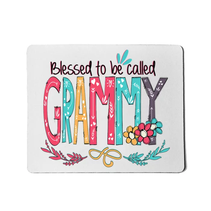 Mothers Day Gift Blessed To Be Called Grammy Mousepad