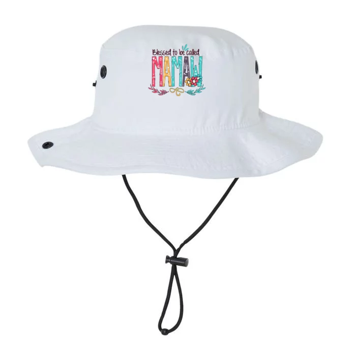 Mothers Day Gift Blessed To Be Called Mamaw Legacy Cool Fit Booney Bucket Hat