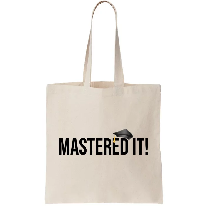 Masters Degree Gift Graduation Gift For Him Her Graduates Cute Gift Tote Bag