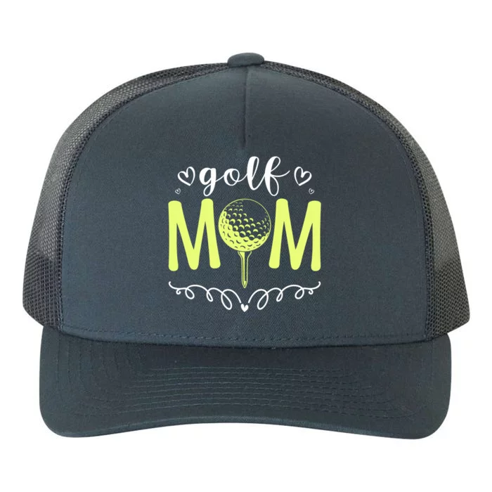 Mother's Day Golf Mom Golfing Moms Golf Moms Gift Yupoong Adult 5-Panel Trucker Hat