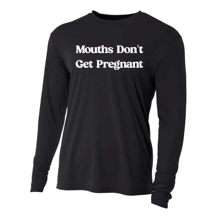 Mouths DonT Get Pregnant Cooling Performance Long Sleeve Crew