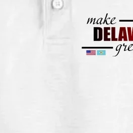 Make Delaware Great Again Dry Zone Grid Performance Polo