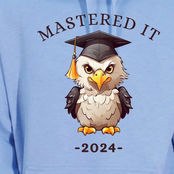 Masters Degree Graduation 2024 Mastered It Unisex Surf Hoodie