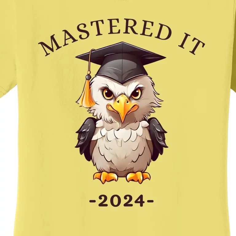 Masters Degree Graduation 2024 Mastered It Women's T-Shirt