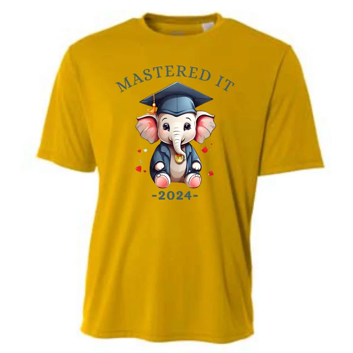 Masters Degree Graduation 2024 Mastered It Cooling Performance Crew T-Shirt