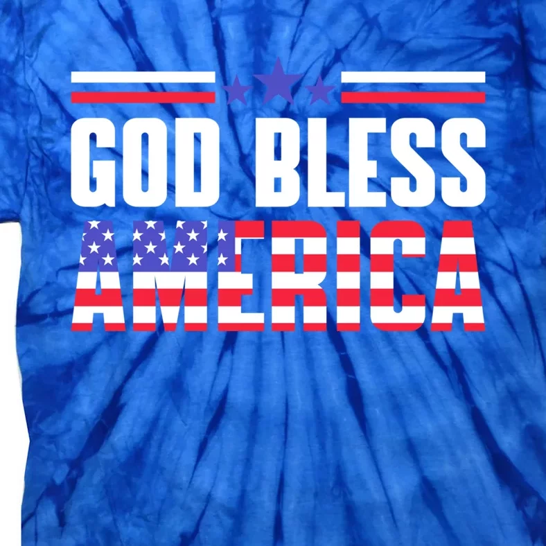 Memorial Day God Bless America Patriotic Honor Flag Soldiers Funny Gift Tie-Dye T-Shirt