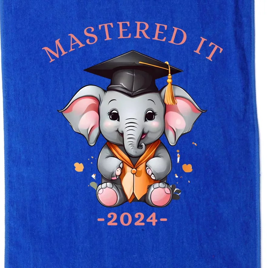 Masters Degree Graduation 2024 Mastered It Platinum Collection Golf Towel