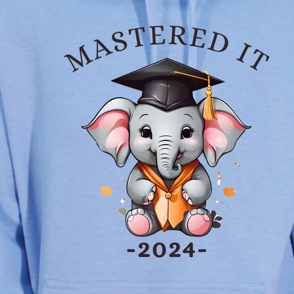 Masters Degree Graduation 2024 Mastered It Unisex Surf Hoodie