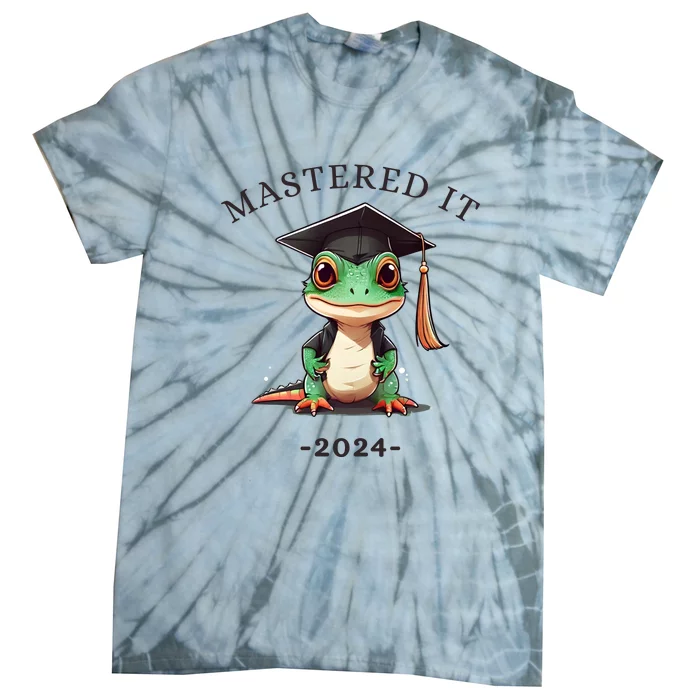 Masters Degree Graduation 2024 Mastered It Tie-Dye T-Shirt