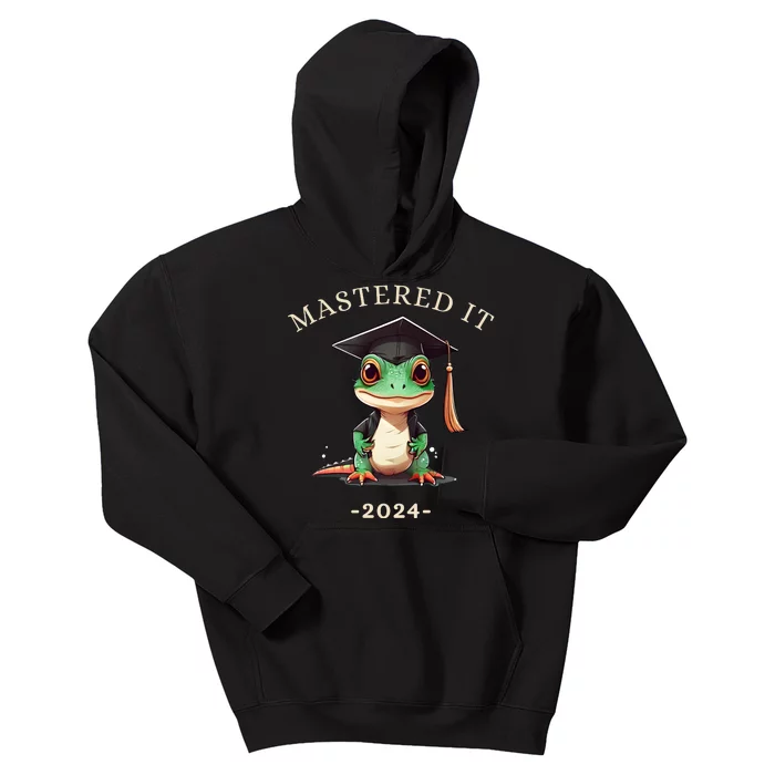 Masters Degree Graduation 2024 Mastered It Kids Hoodie