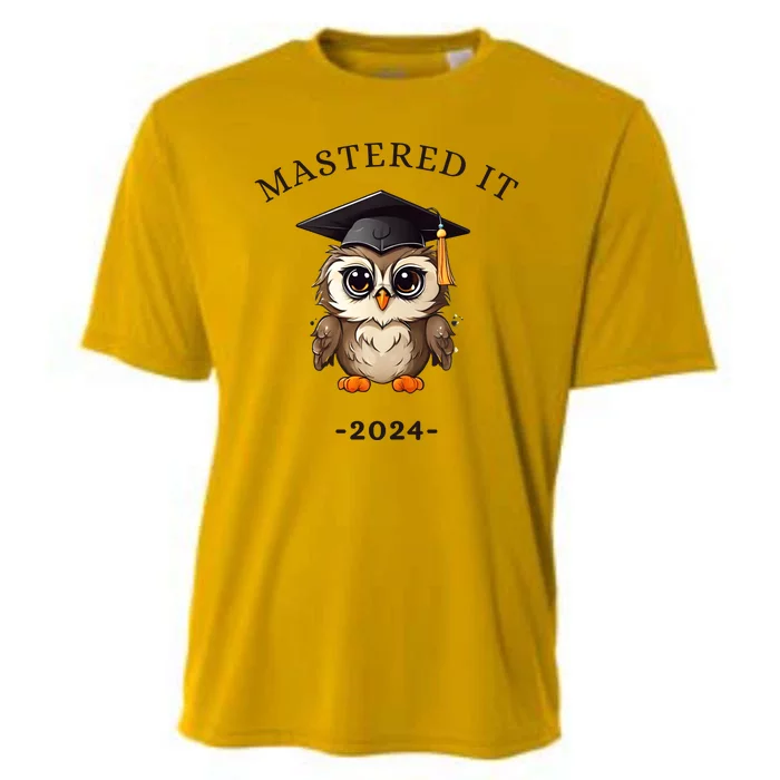 Masters Degree Graduation 2024 Mastered It Cooling Performance Crew T-Shirt