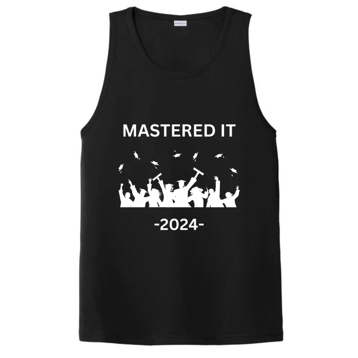 Masters Degree Graduation 2024 Mastered It Performance Tank