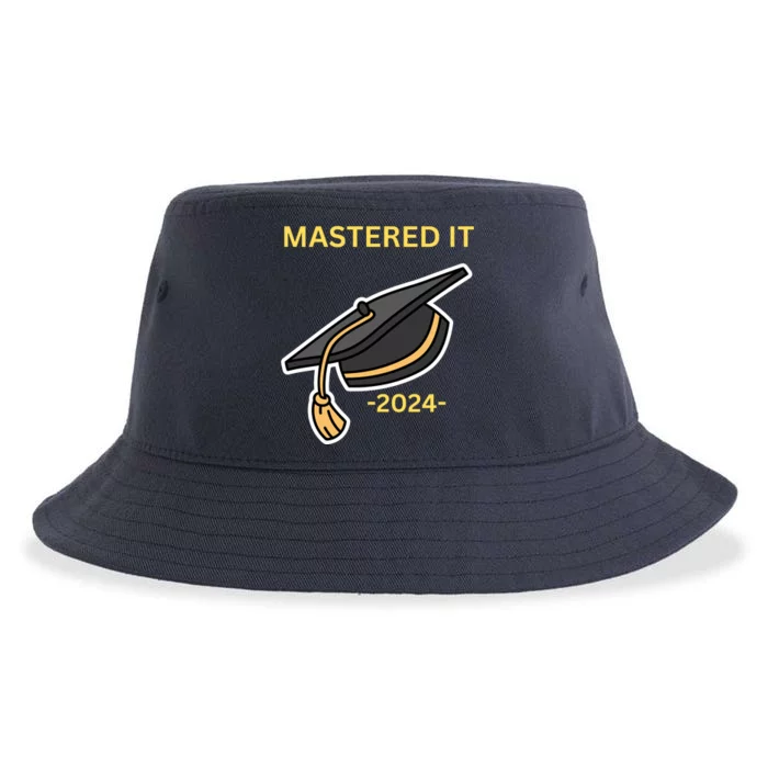 Masters Degree Graduation 2024 Mastered It Sustainable Bucket Hat