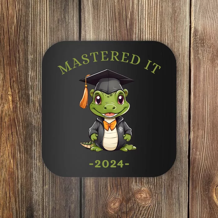 Masters Degree Graduation 2024 Mastered It Coaster