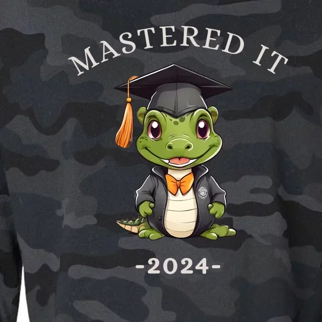 Masters Degree Graduation 2024 Mastered It Cropped Pullover Crew