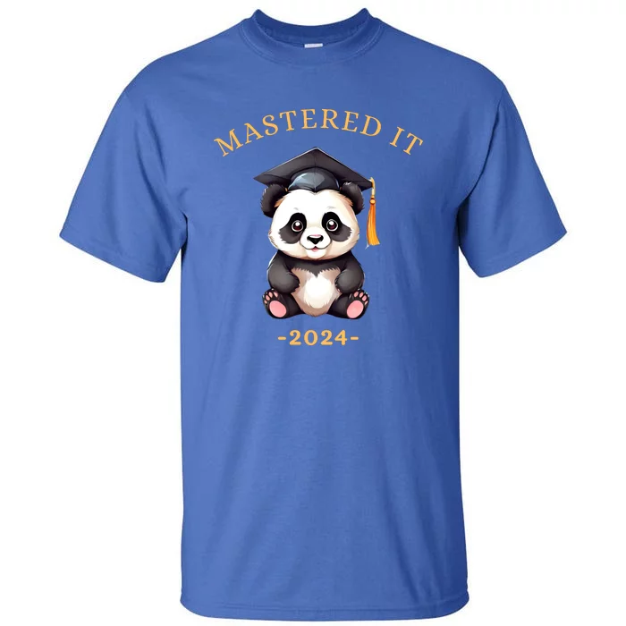 Masters Degree Graduation 2024 Mastered It Tall T-Shirt