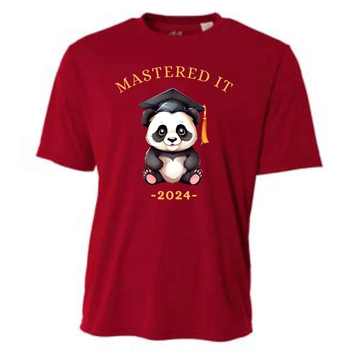 Masters Degree Graduation 2024 Mastered It Cooling Performance Crew T-Shirt