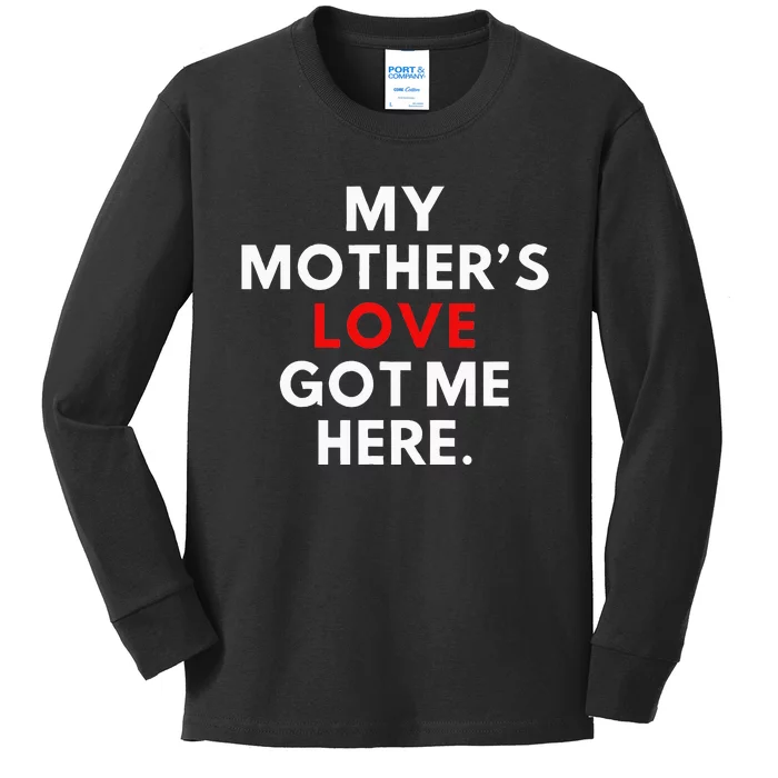 MotherS Day Gifts Kids Long Sleeve Shirt