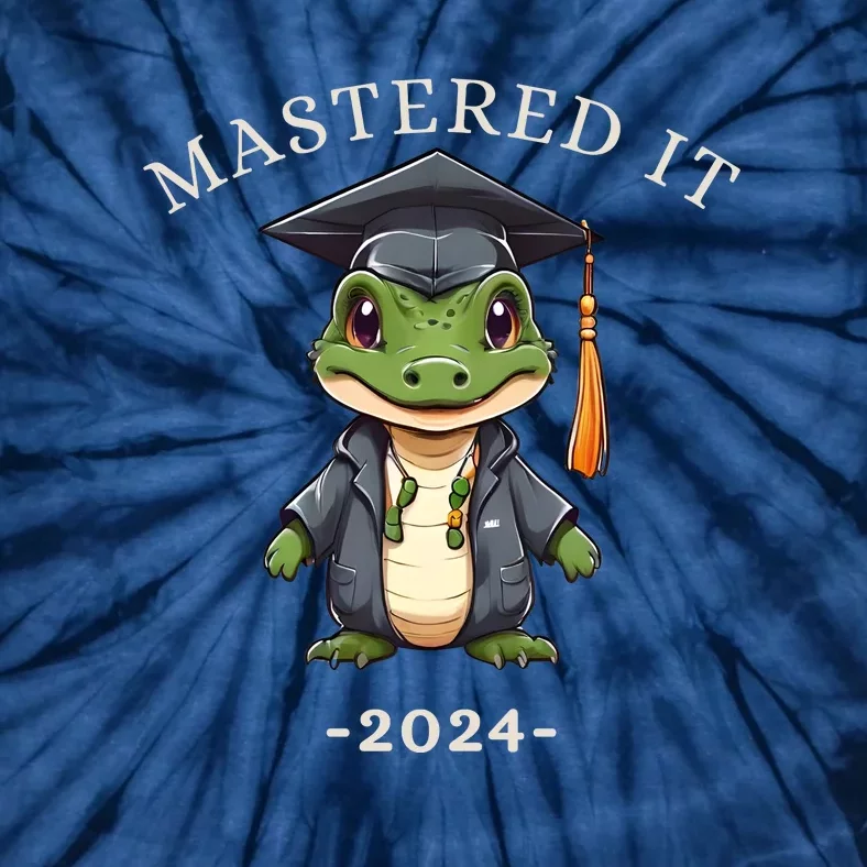 Masters Degree Graduation 2024 Mastered It Tie-Dye T-Shirt