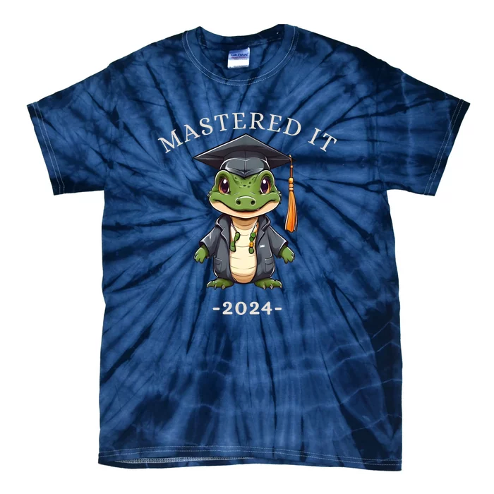 Masters Degree Graduation 2024 Mastered It Tie-Dye T-Shirt