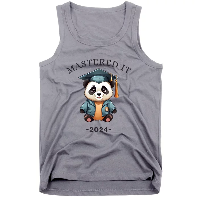 Masters Degree Graduation 2024 Mastered It Tank Top