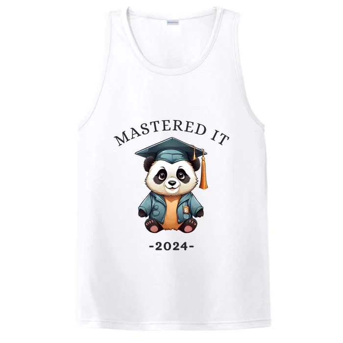 Masters Degree Graduation 2024 Mastered It Performance Tank