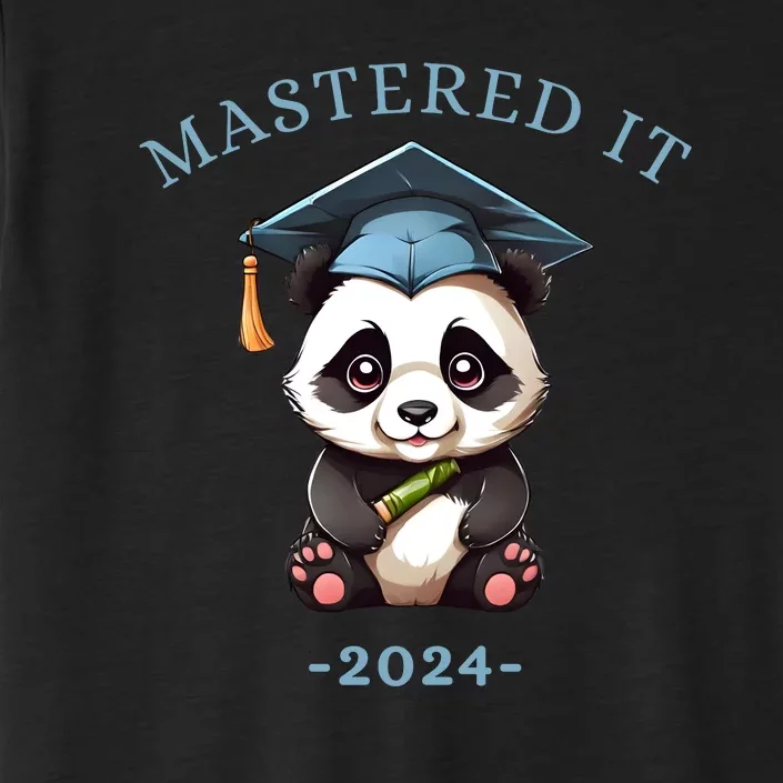 Masters Degree Graduation 2024 Mastered It ChromaSoft Performance T-Shirt