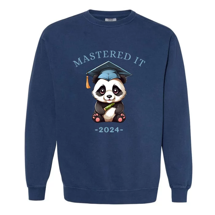 Masters Degree Graduation 2024 Mastered It Garment-Dyed Sweatshirt