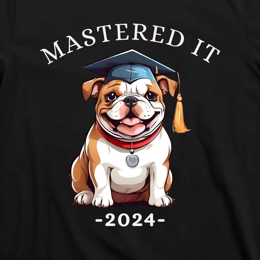 Masters Degree Graduation 2024 Mastered It T-Shirt