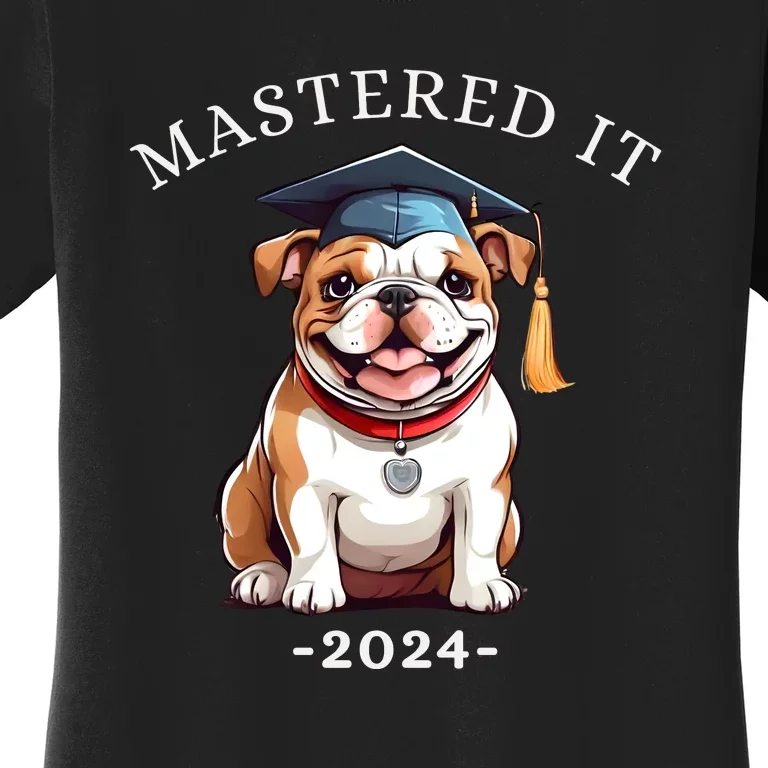 Masters Degree Graduation 2024 Mastered It Women's T-Shirt