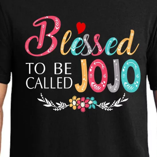 Mothers Day Gift Blessed To Be Called Jojo Pajama Set