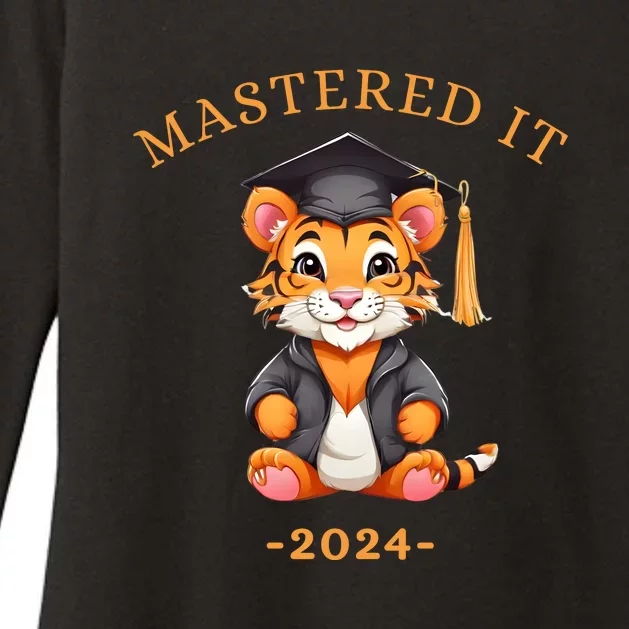 Masters Degree Graduation 2024 Mastered It Womens CVC Long Sleeve Shirt