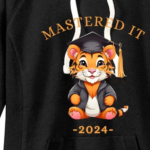 Masters Degree Graduation 2024 Mastered It Women's Fleece Hoodie